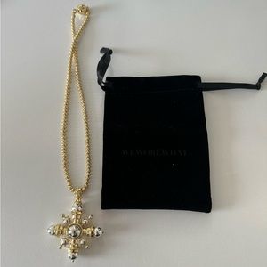 We Wore What Necklace with bag